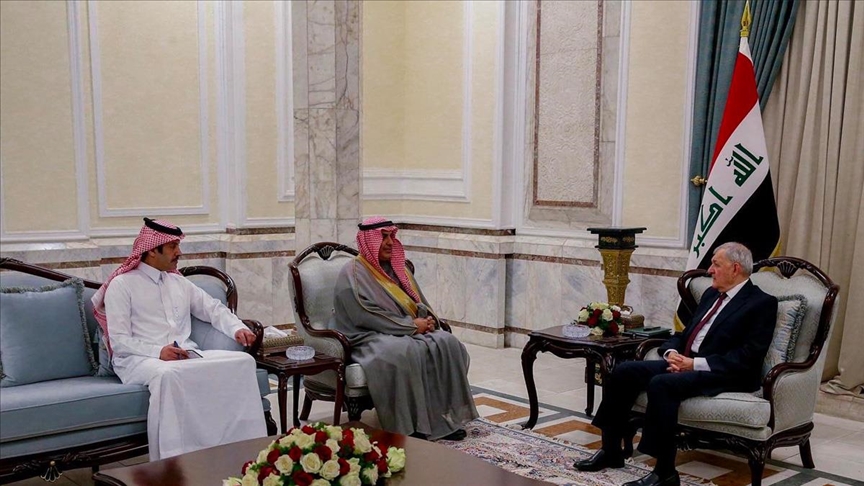 الرئيس العراقي يبحث مع السفير السعودي تقوية العلاقات
