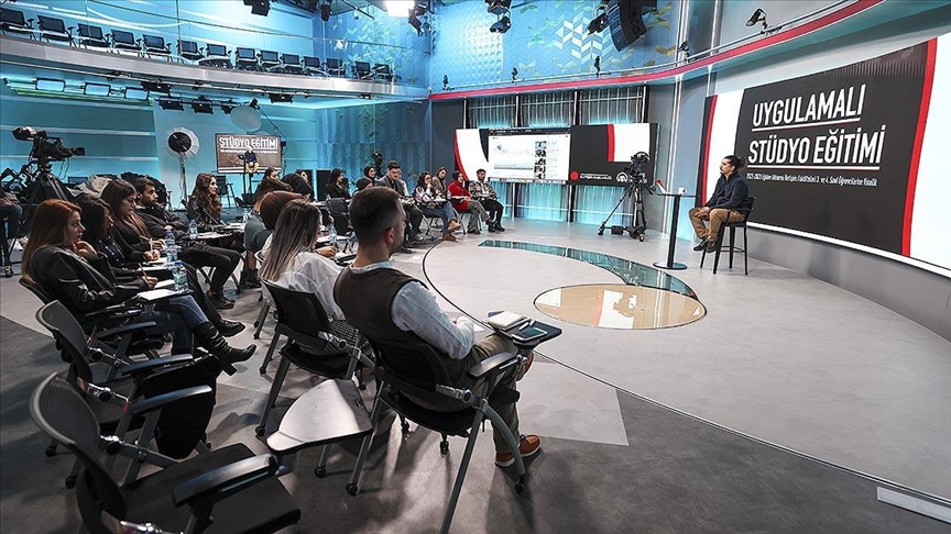 AA'dan üniversite öğrencilerine "Uygulamalı Stüdyo Eğitimi"