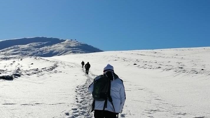 Десятки альпинистов в Турции совершили восхождение в память о героях Сарыкамыша