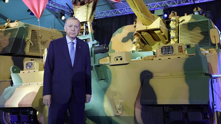 Cumhurbaşkanı Erdoğan: Fırtına obüslerinin sayısını önümüzdeki dönemde yeni teslimatlarla 140'a kadar çıkaracağız
