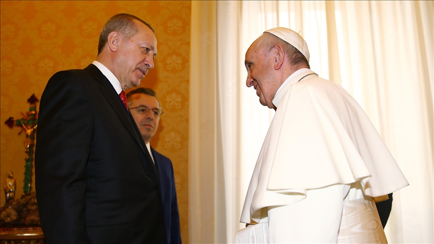 Pope Francis praises Türkiye's mediation efforts between Russia, Ukraine