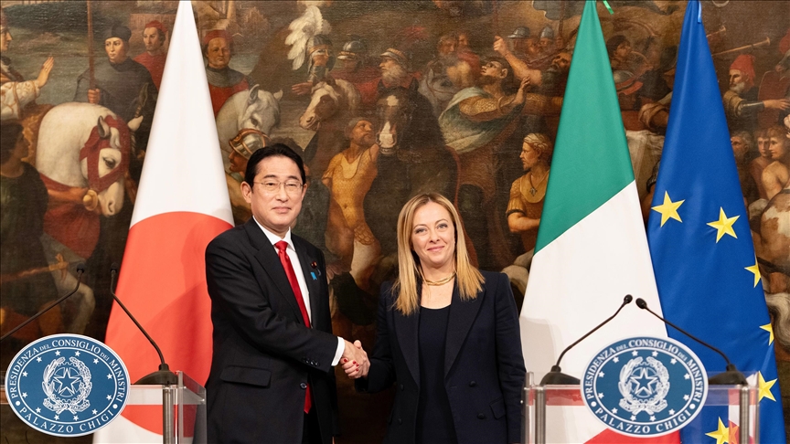 Italy, Japan agree to elevate ties to strategic partnership