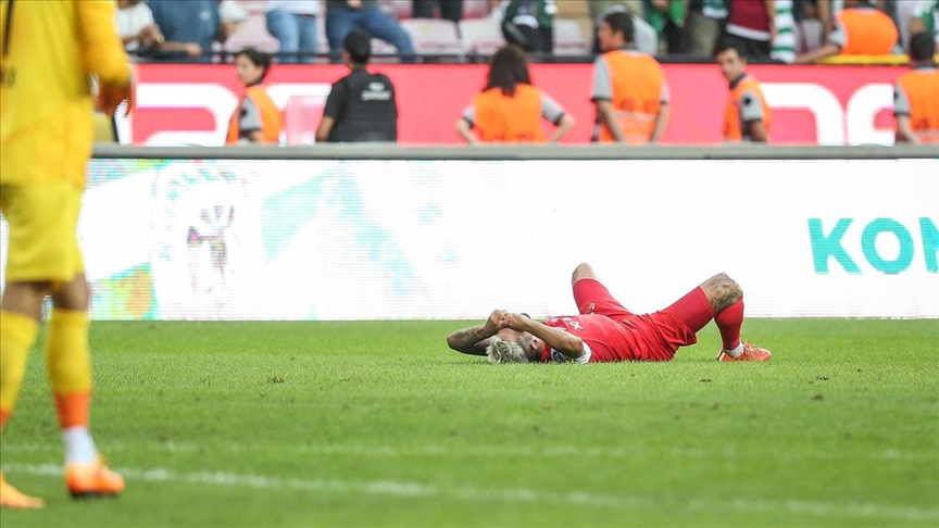 Hatayspor, ligin ilk yarısını mağlubiyetle kapattı