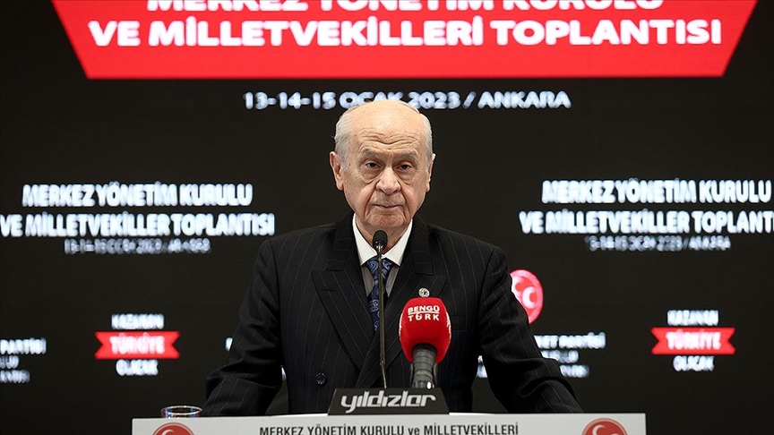 MHP Genel Başkanı Bahçeli: Cumhurbaşkanımız Recep Tayyip Erdoğan'ın etrafında tek yumruk olalım