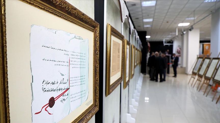 "Kuyud-ı Kadime Arşivi'nde Osmanlı Kültür Mirası ve Rize" sergisi açıldı