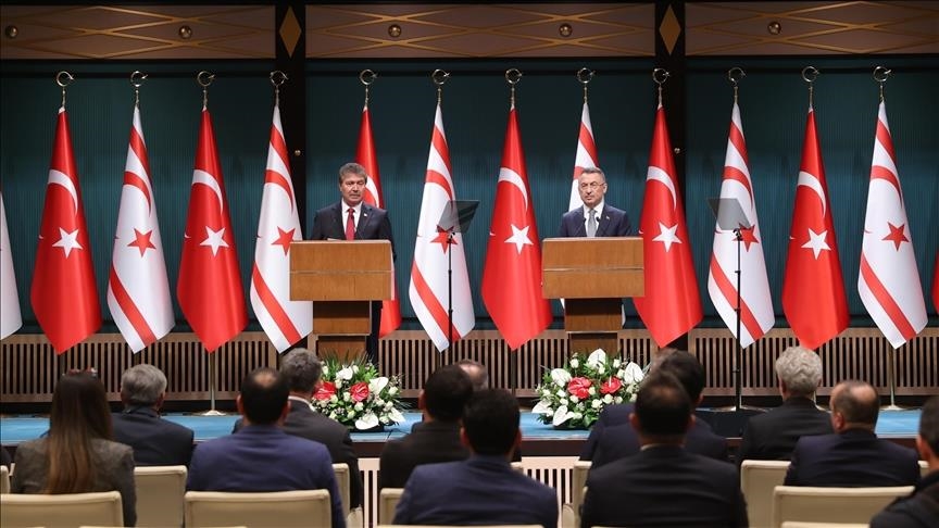 Türkiye will continue to fight for fair solution to Cyprus issue: Vice president