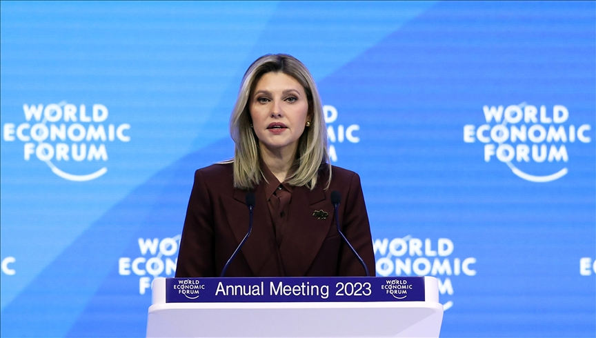 Olena Zelenska u Davosu: Kriza će se pogoršati ako Rusija ne izgubi rat