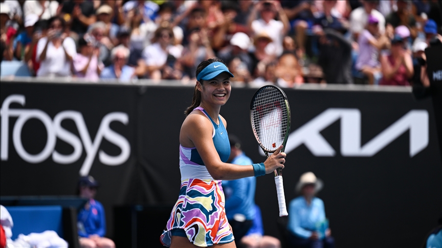 Emma Raducanu knocked out of Australian Open