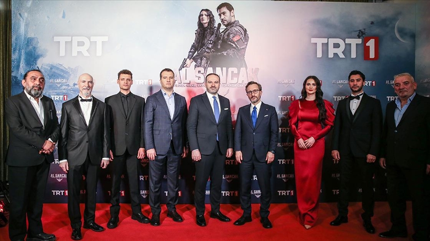 TRT 1'in yeni dizisi "Al Sancak"ın galası Harbiye Askeri Müzesi'nde yapıldı
