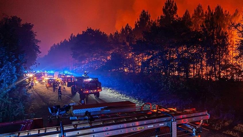 France: Une personne reconnue coupable de 6 feux de forêt
