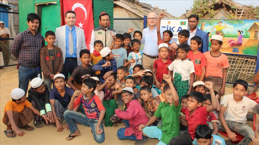 Turkish aid agency establishes another park for Rohingya children in  Bangladesh