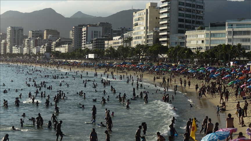 Brazil bilježi najtoplije ljetne dane: Plaže prepune posjetilaca