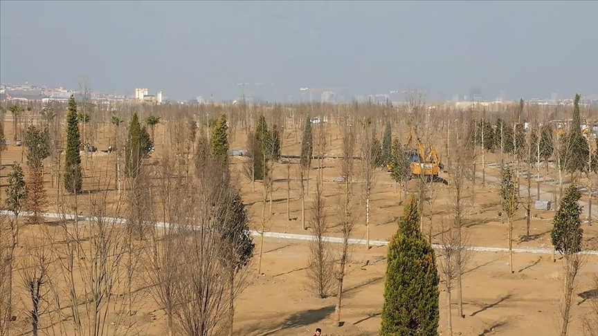 Bakan Kurum, Atatürk Havalimanı Millet Bahçesi'ndeki çalışmalarla ilgili video paylaştı 
