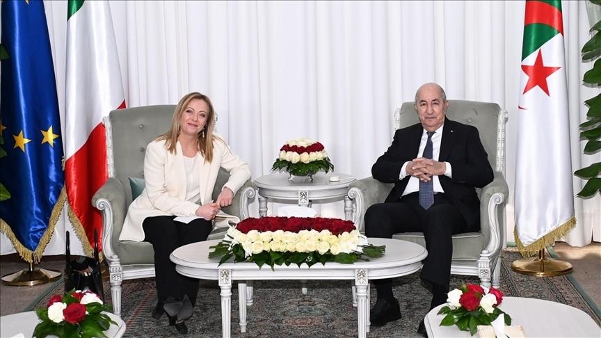 Algérie-Italie : Tebboune et Meloni satisfaits du niveau des relations stratégiques entre les deux pays