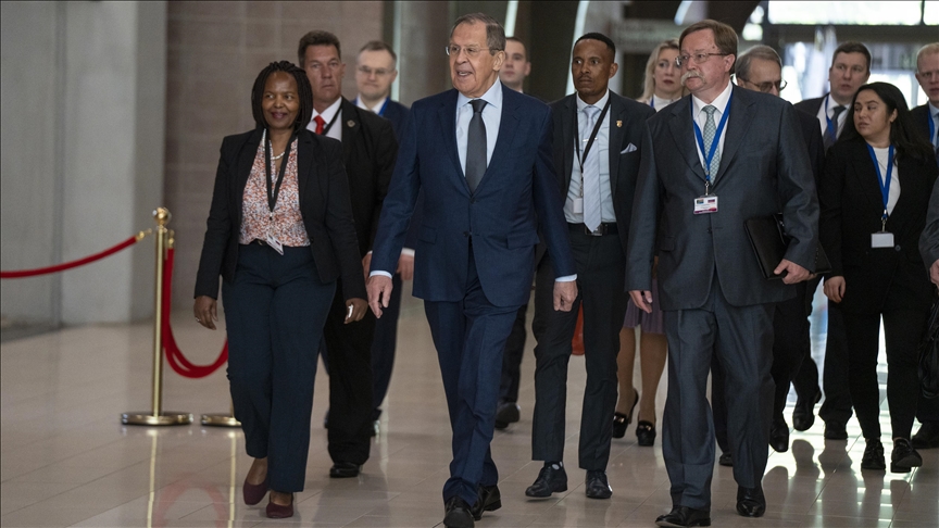 Russian Foreign Minister Lavrov in South Africa for bilateral talks