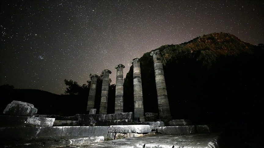Aydın'daki Priene Antik Kenti fotoğrafçıların uğrak yeri oldu
