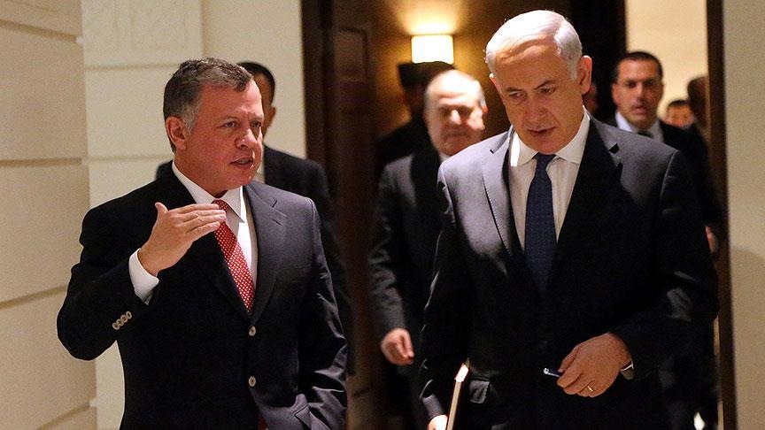 Jordan king meets Israel’s Netanyahu, urges end to violence