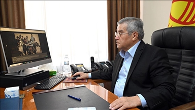 Kırgızistan Devlet Sekreteri Kasmambetov'un "Yılın fotoğrafları" oylamasında tercihi "Kökbörü" oldu