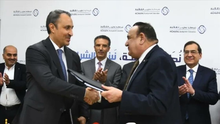 الأردن ومصر يوقعان اتفاقية تزويد الغاز لمدينة صناعية بالمملكة