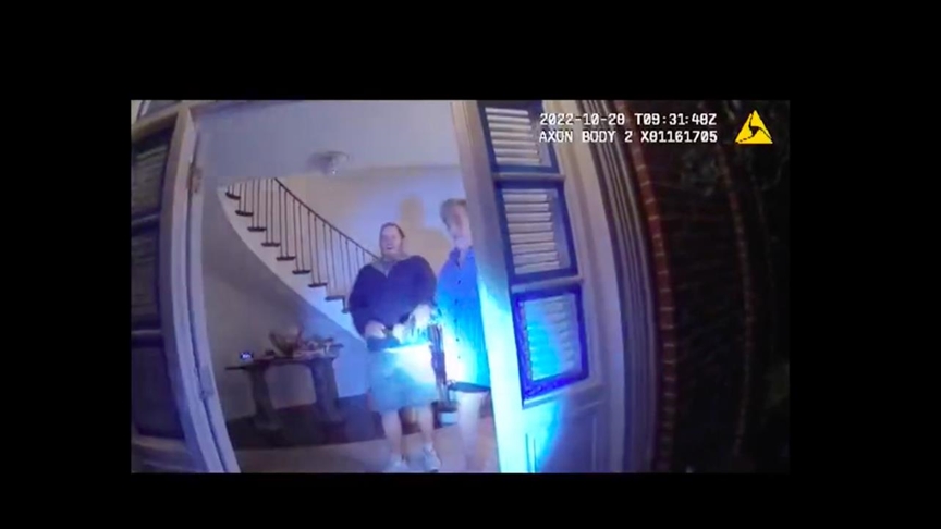 US authorities release bodycam footage of attack on Nancy Pelosi’s husband