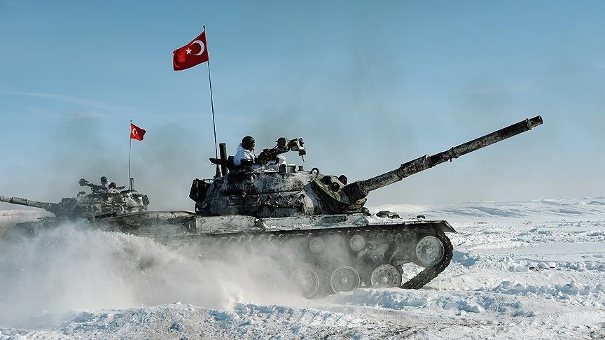 На востоке Турции продолжаются «Зимние учения-2023»