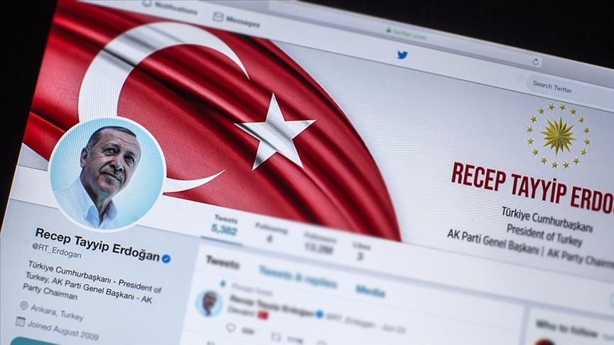 Erdogan, l'un des chefs d'Etat le plus suivi sur les réseaux sociaux