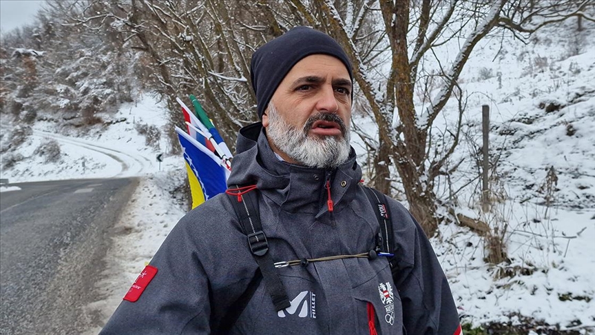 Enver Beganović pešači oko 6.600 kilometara: Iz Austrije krenuo u Meku na hadžiluk