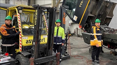 Tekirdağ'da meslek lisesi öğrencileri staj yaptıkları limanda işe başlayacak 
