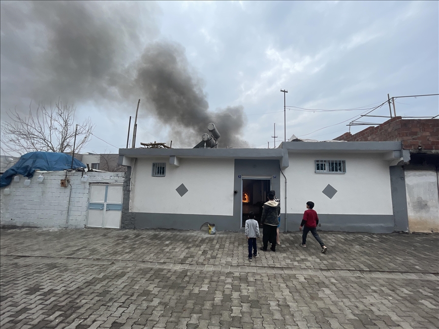 Li Şanliurfayê şewata ku di malekê de derket hat vemirandin