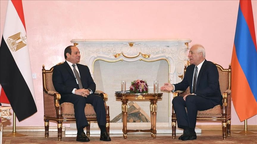 سفر رئیس‌جمهور مصر به ارمنستان