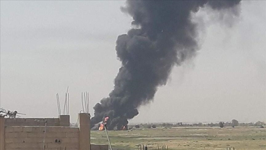 Airstrikes target Iranian-backed terrorists in eastern Syria