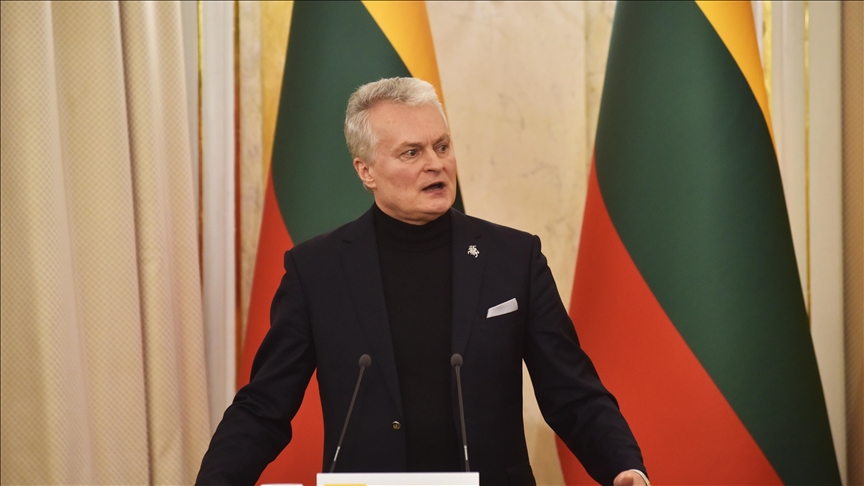 Lithuanian president says West should stop drawing ‘red lines,’ urges more military support for Ukraine