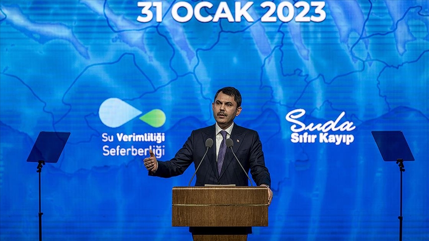 Bakan Kurum: Suyu tasarruflu kullanmak, su kaynaklarını korumak ülkemizin geleceği açısından hayati bir durum