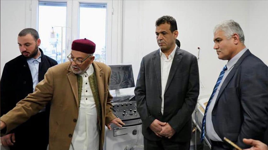 مصراتة.. وزير الصحة يزور المستشفى الليبي التركي