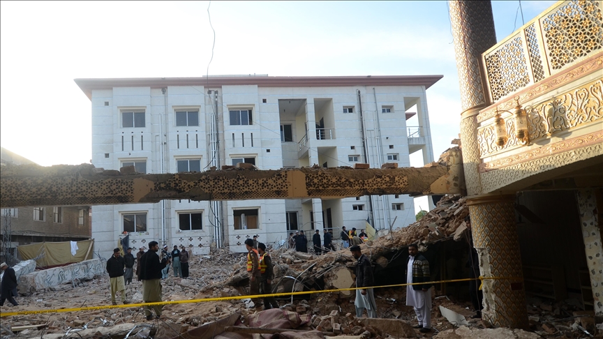 Deadly blast in Pakistan mosque leaves trails of tragic memories