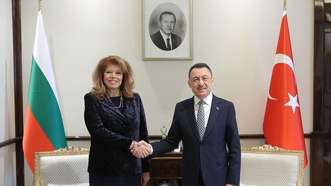 Turkish vice president meets Bulgarian counterpart to discuss bilateral relations