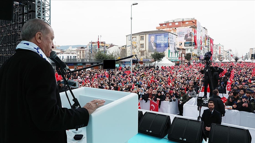 Cumhurbaşkanı Erdoğan: 14 Mayıs'ta tek parti zihniyetinin son çırpınışlarını da sandığa gömeceğiz