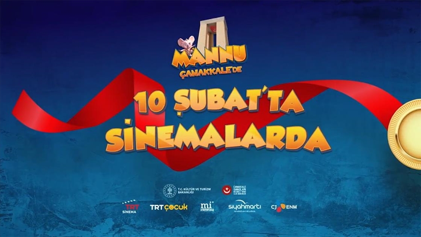 TRT Ortak Yapımı "Mannu Çanakkale'de" 10 Şubat'ta vizyona giriyor