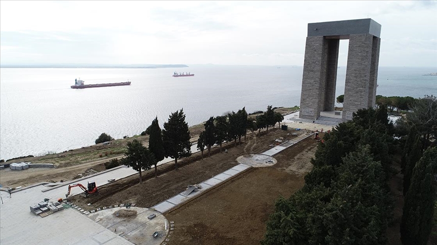 Şehitler Abidesi'nde Cumhuriyet'in 100. yılına özel düzenlemeler yapılıyor