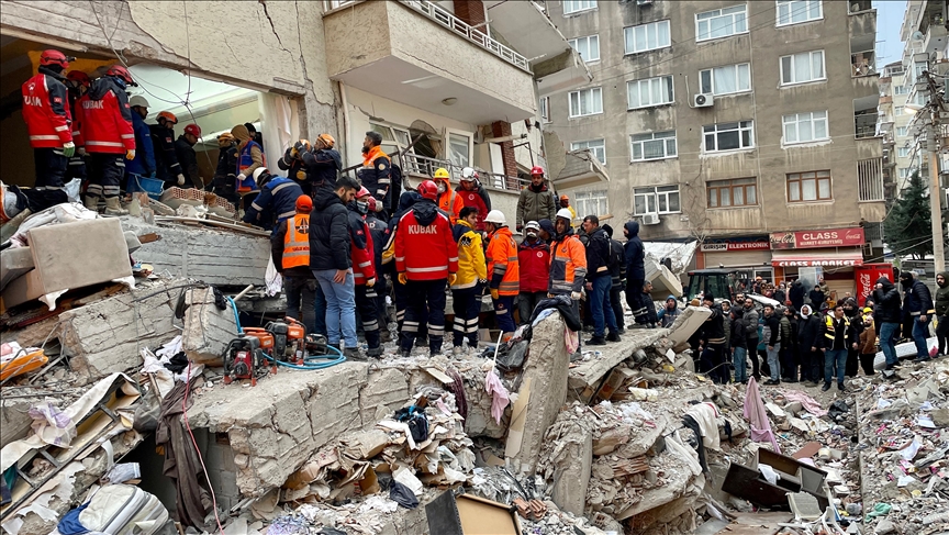Over 5,400 people killed as powerful quakes hit southern Türkiye