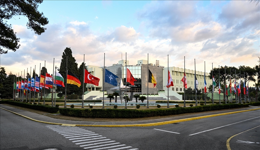 NATO flags fly at half-staff in solidarity with Türkiye over deadly quakes