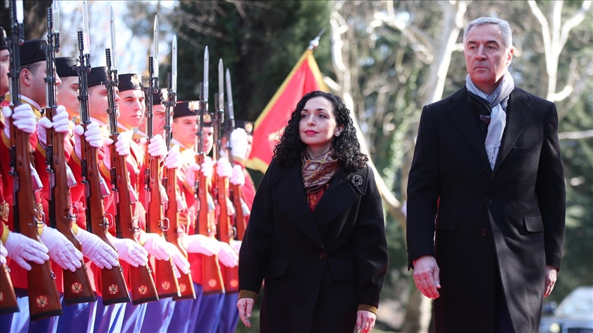 Predsjednica Kosova Osmani Sadriu stigla u zvaničnu posjetu Crnoj Gori