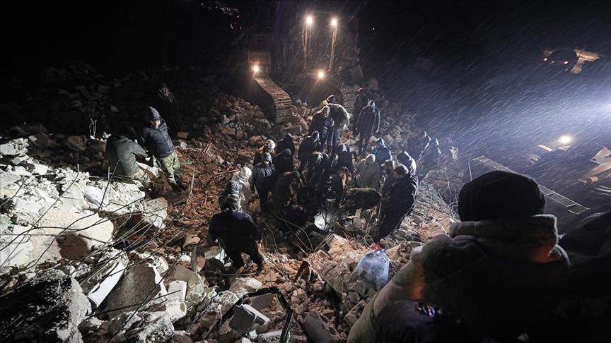 Число жертв землетрясения в Сирии превысило 1,6 тыс.