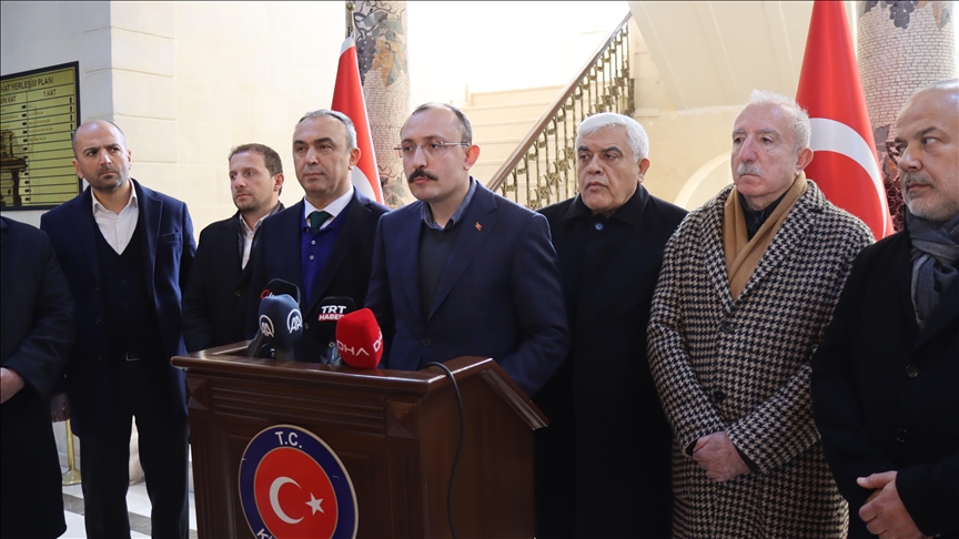 Ticaret Bakanı Muş: Kilis'te enkaz altında hiçbir vatandaşımız kalmamıştır