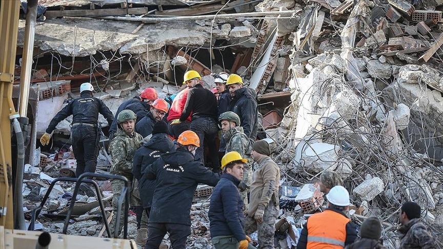 Kahramanmaraş merkezli depremlerde 12 bin 391 kişi hayatını kaybetti