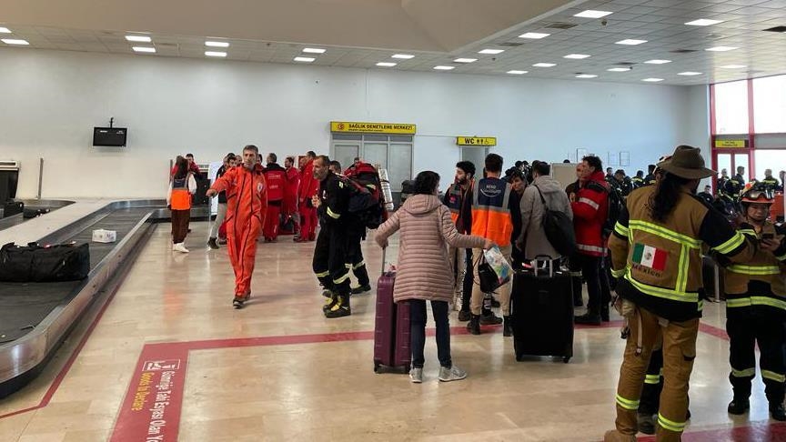 International search and rescue teams throng Türkiye to aid quake relief efforts