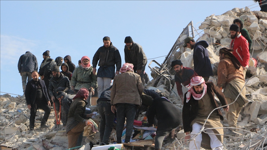 Death toll from powerful earthquakes climbs to over 2,800 in Syria