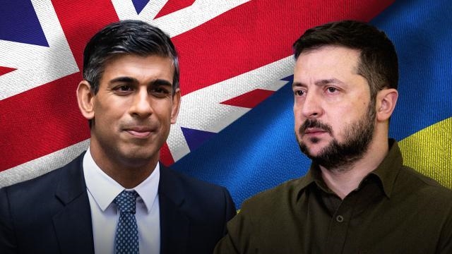 Сунак и Зеленский подписали декларацию о единстве Великобритании и Украины