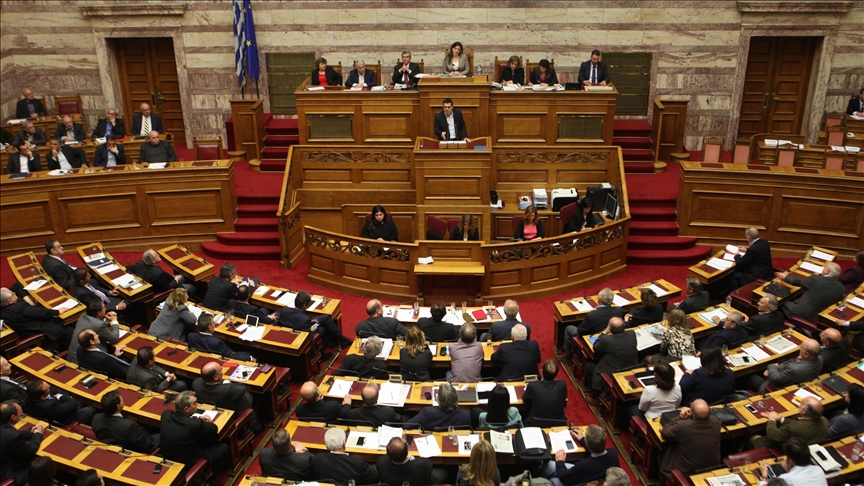 Greek parliament approves amendment to exclude far-right party from elections