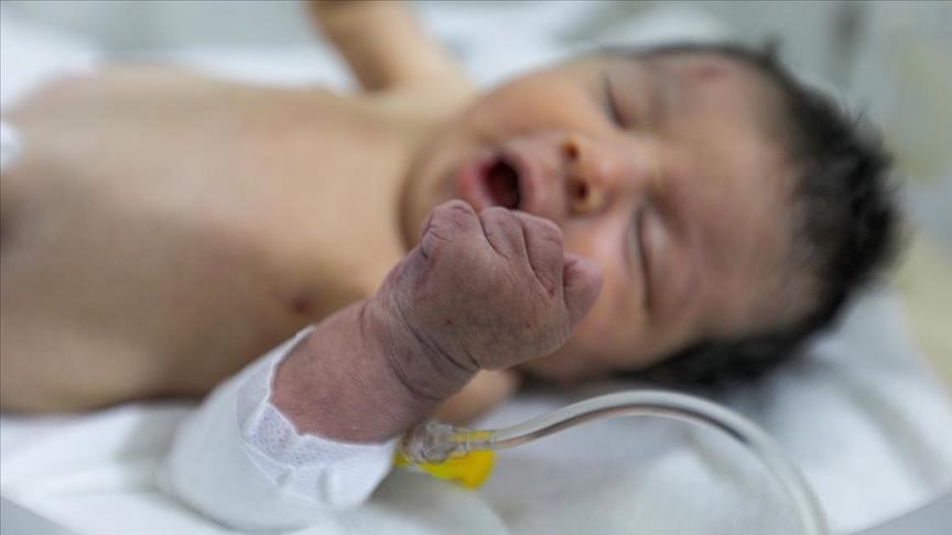 Baby born under earthquake rubble named Aya by hospital staff in Syria